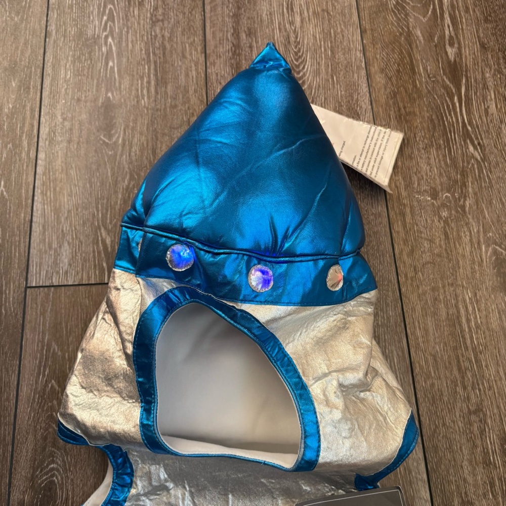 🚀 Pottery Barn Kids Light-Up Rocket Ship Halloween Costume 2T NWT - Picture 6 of 10